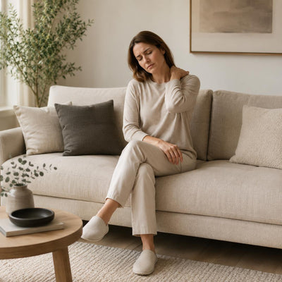 Une sensation de jambes plus légères - Before