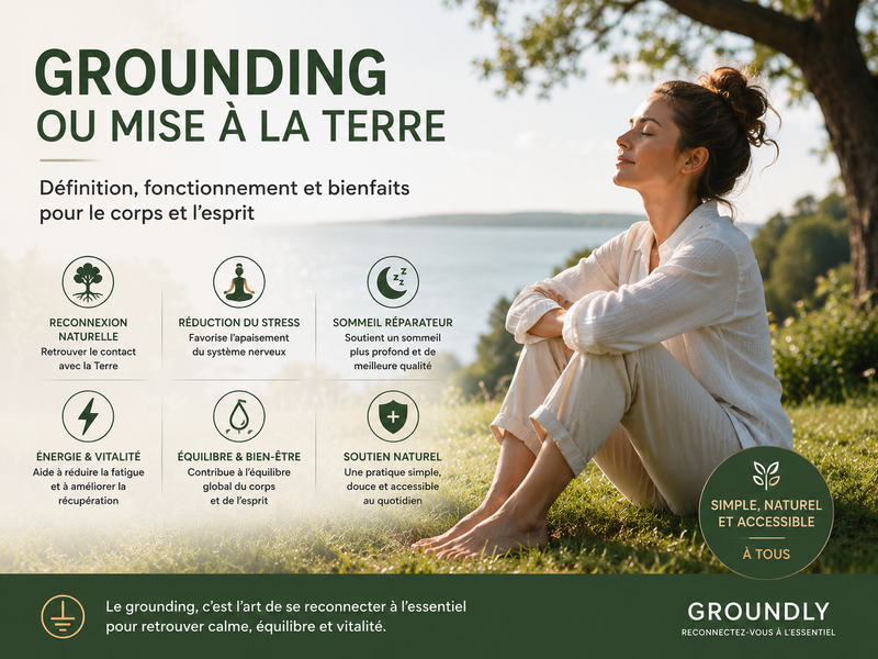 Grounding : définition, fonctionnement et bienfaits de la mise à la terre du corps