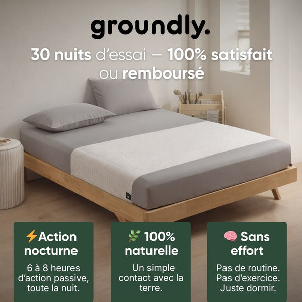 Le demi-drap groundly.