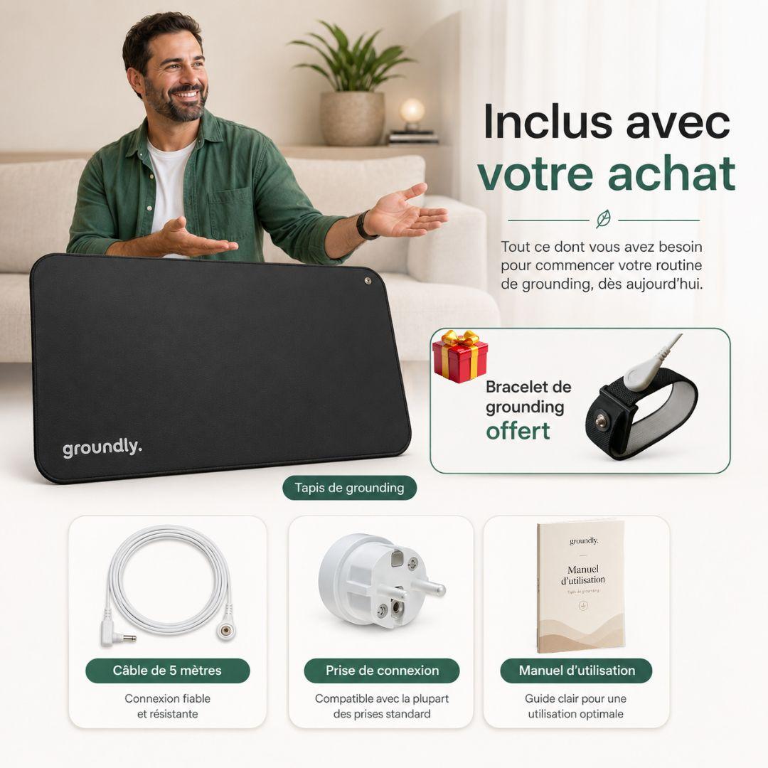 Tapis de grounding Groundly®