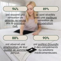Bienfaits du grounding pendant le sommeil